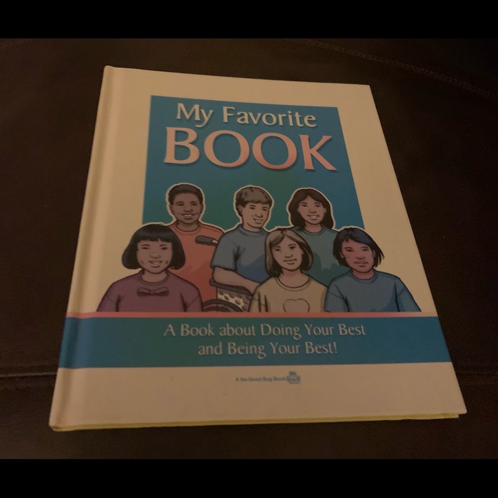 my favorite book - kids mental health book hardback